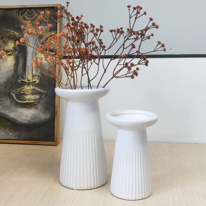 Decorative Ceramic Flower Vase Duchess Style Modern Vases, Flower Pot for Home, Office, Etc.