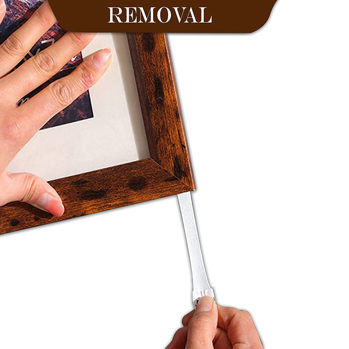 Wall Essential Adhesive Picture Hanging Strips Removable damage free for Photo Frame, Painting Wall Hanging Velcro Foam Strips