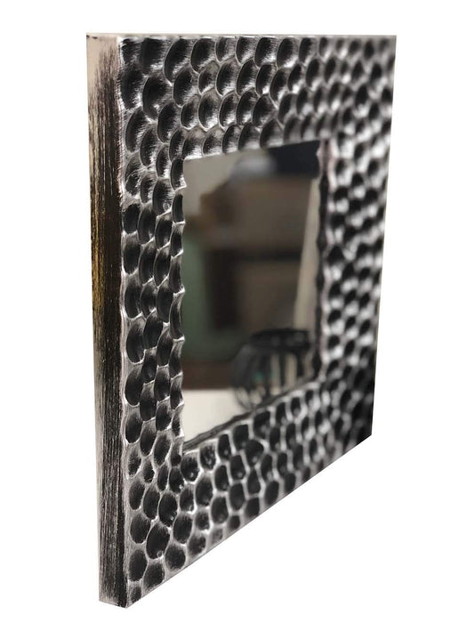 Set of 3 Black  Mirror Decorative in Square Shape (10 x 10 Inchs)