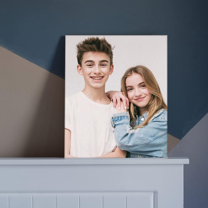 SNAP ART Personalized Your Photo On Canvas Wall Art for Gift - Digitally Printed