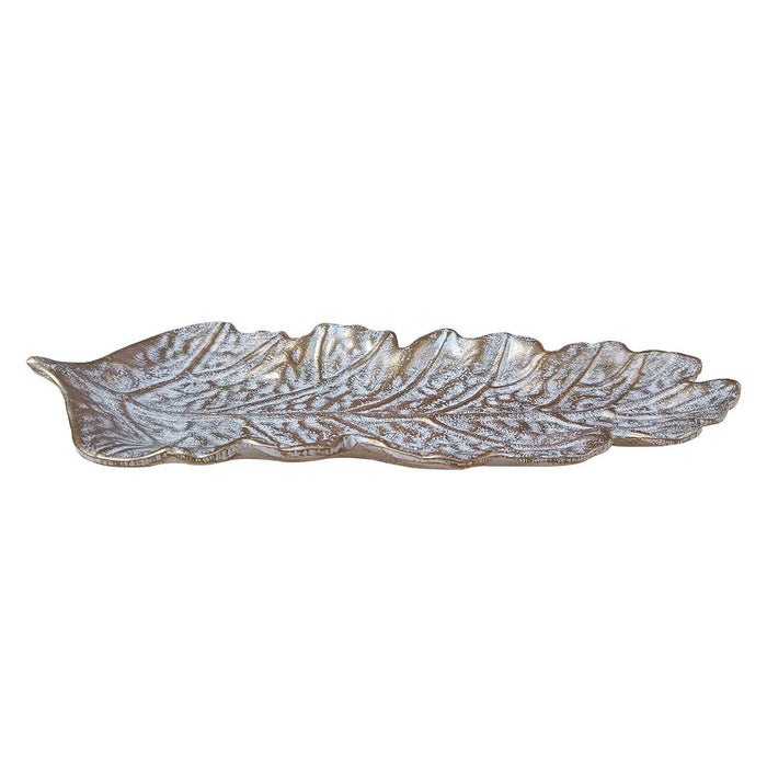 Carved Feather Shaped Wall Décor Decorative MDF Wall Plates, Wall Hanging Carved Decal for Home Décor, Living Room & Bedroom - ( 14.8 x 6.2 Inches)