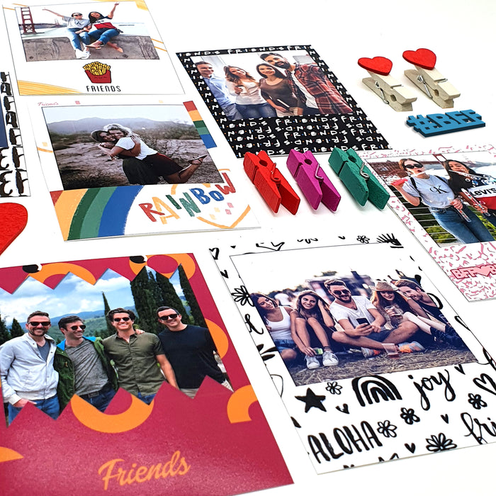 Friends Forever Customized Polaroid Photo Prints Gift Box
