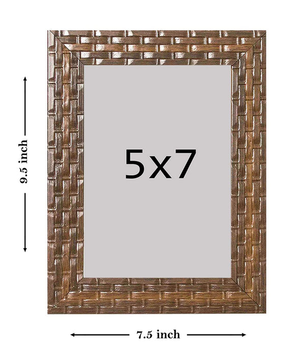 Art Street Brown Bar Table Photo Frame ( Size 5x7, Ph-3015 )