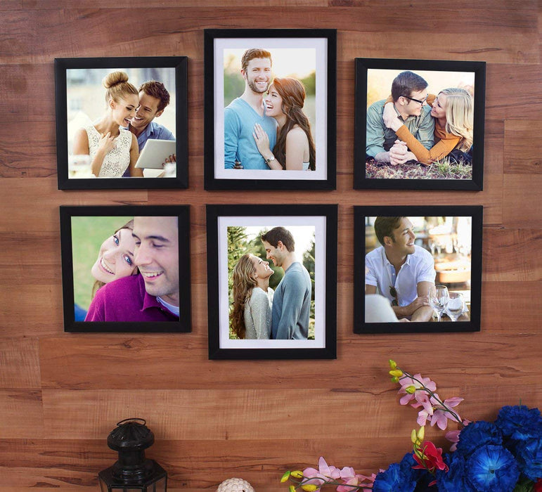 Art Street Individual Black Wall Photo Frames Set For Home decoration.