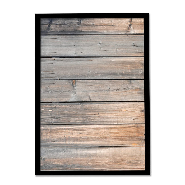 Notice Board Bulletin Board Pin-up Soft Natural Texture Display Board for Home, Office, Kids & School by Artstreet - (Rectangle Shape, 17.2 X 13.2 Inches) (Black & Wooden Without Pen Holder)