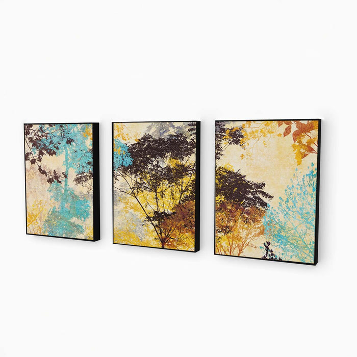 ‎Art Street Set of 3 Wall Art Canvas Painting with Frame for Home Decoration (13 x 17 Inches)