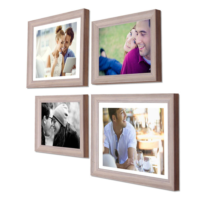 Beige Wall Photo Frames Set of 4 ( Size 6x8, 8x10 inches )