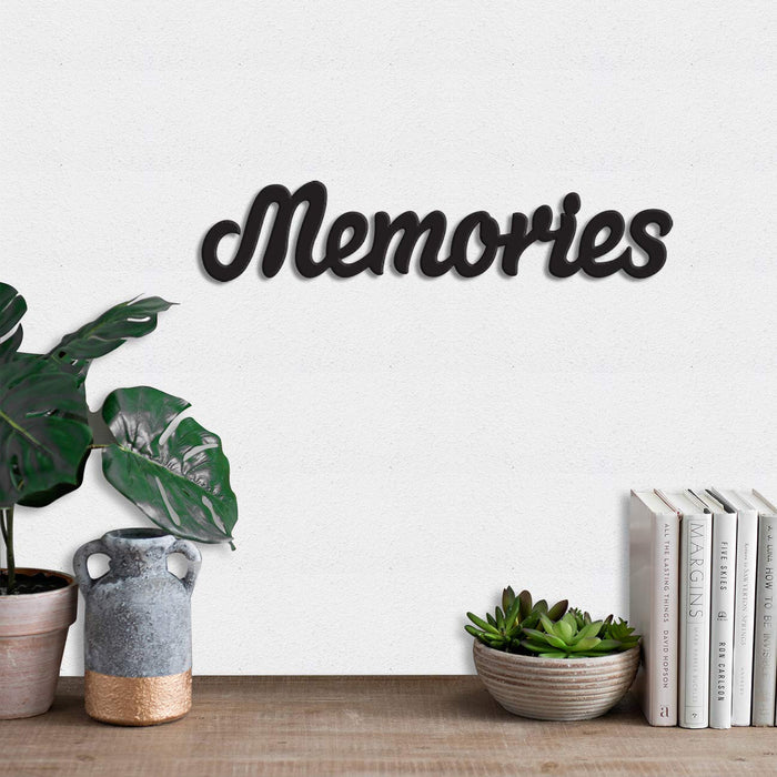 Art Street Memories MDF Plaque Painted Cutout Ready to Hang Home Décor Wall Art