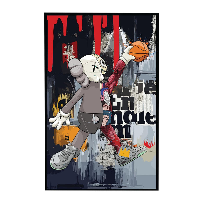 Graffiti Canvas Wall Art Hypebeast MaXted KAW Space Aesthetic