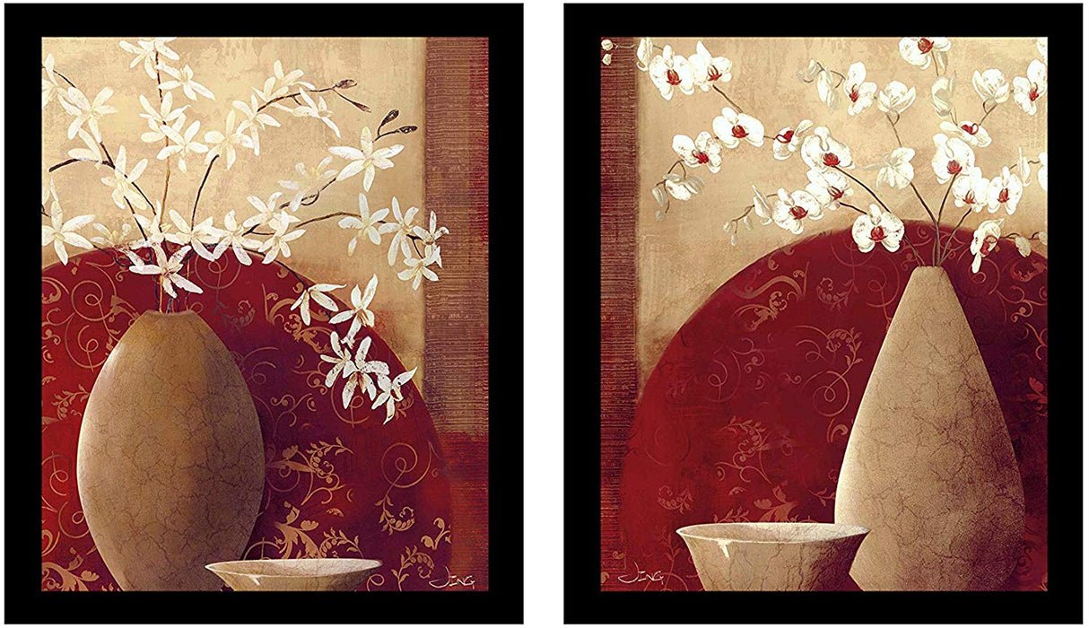 Abstract Theme Printed Set Of 2 Wall Art Print -12 X 16 Inch