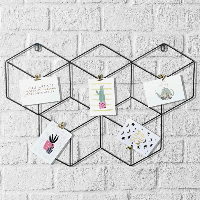Butterfly Shape DIY Metal Photo Grid Wall for Photo Hanging