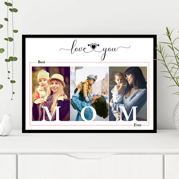 Make your mother smile this mother's day with the custom print, personalized for you.