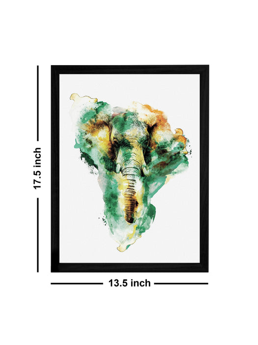 Beautiful Abstract Theme Framed Art Print, For Wall Decor Size - 13.5 x 17.5 Inch