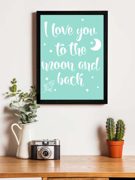 Motivational Theme Framed Art Print, For Wall Decor Size - 13.5 x 17.5 Inch