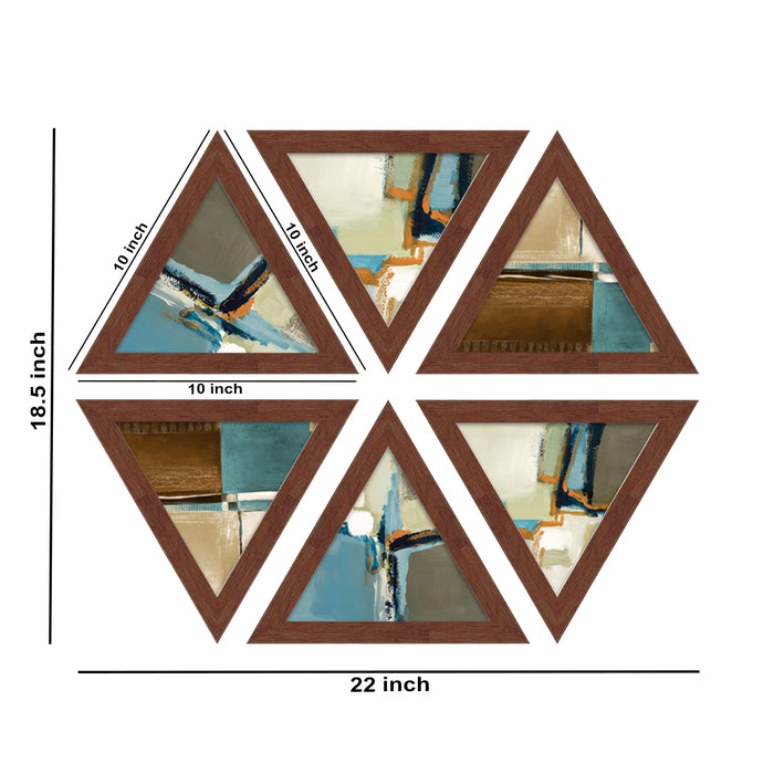Triangle framed art prints - Triangular Art for Home decor, office dec —  ART STREET