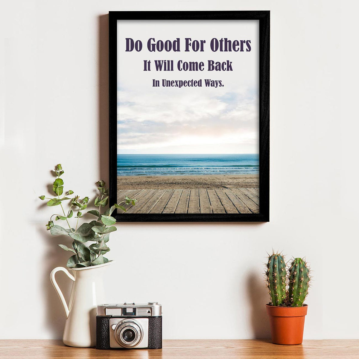 Do Good for Others Framed Poster Black Frame Motivational Quotes Art P ...