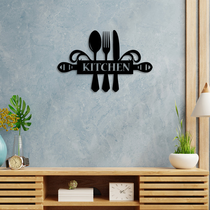 Kitchen MDF Wall Plaque Ready to Hang Home Décor, Wall Décor, Wall Art,Decorative MDF Plaque for Home & Wall Decoration (Size - 6.5 X 10 Inches)