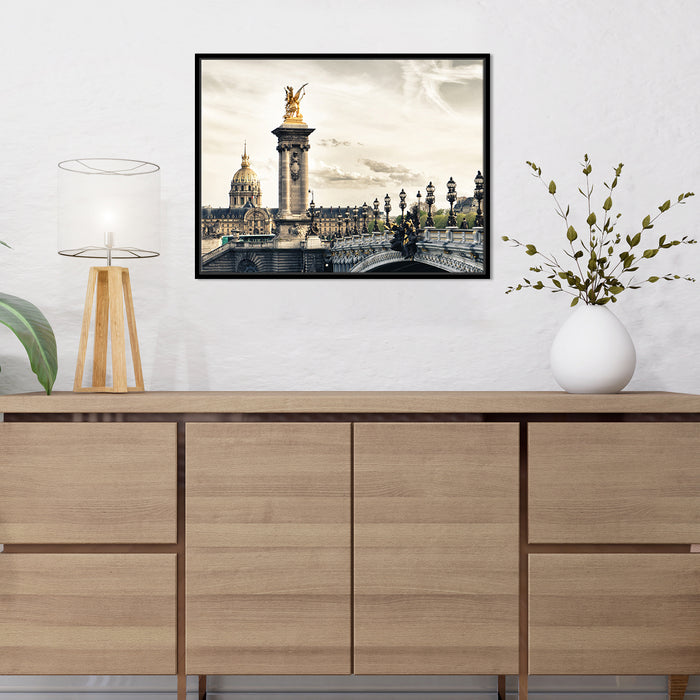 Beautiful Place Paris Set of 6 Canvas & Art Print Painting For Home Décor Size;-33x50Inch
