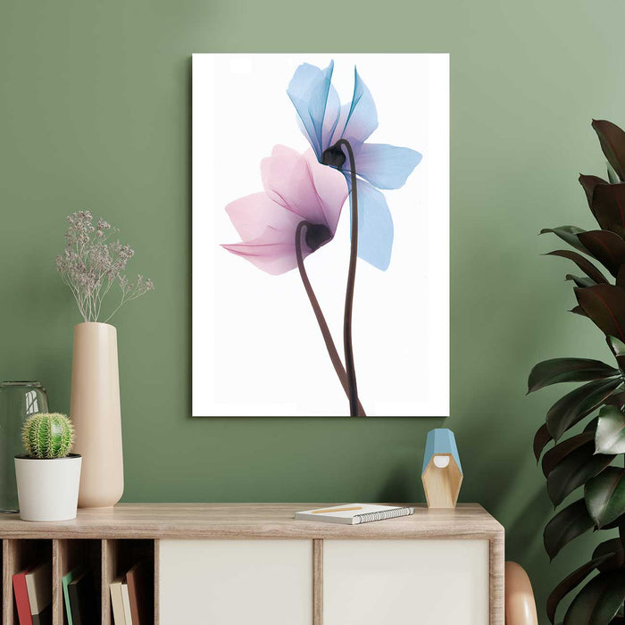 Floral Canvas Poster and Print Transparent Plant Flowers Lily Wall Art Canvas Painting Decor Picture Home Decoration, Design By Albert Koetsier