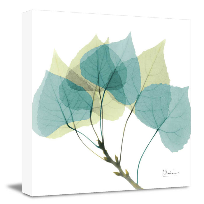 Aspen Leaf Prints,Abstract Canvas Paintings & Wall Art for Living Room Bedroom Home Decorations,  Design By Albert Koetsier