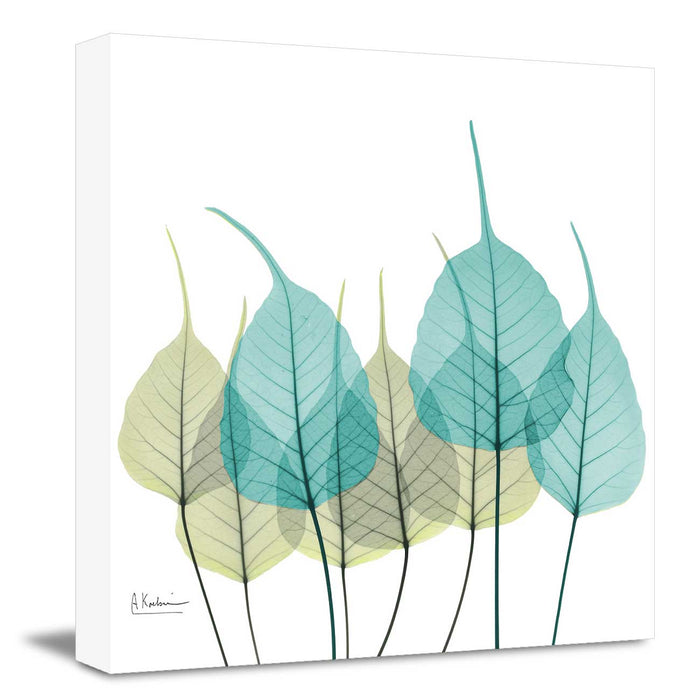 Spring Bodhi Leaves Prints, Abstract Canvas Paintings & Wall Art for Living Room Bedroom Home Decorations,  Design By Albert Koetsier