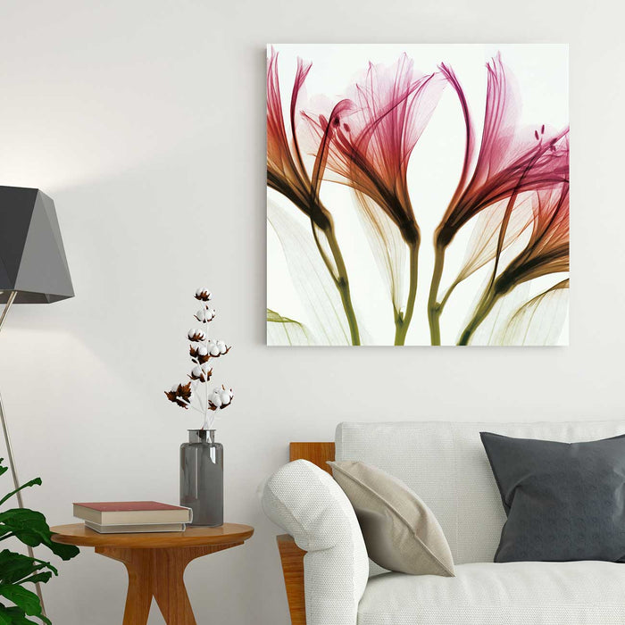 Flowers Painting Canvas Prints Wall Decor Wall Art for Living Room Bedroom Home Decorations,  Design By Albert Koetsier ( Size 24x24 Inch)