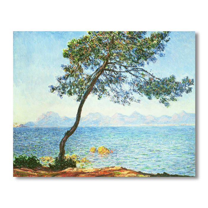 Canvas Painting Wall Art Print Picture The Esterel Mountains Art Paper Collage Decorative Luxury Paintings for Home, Living Room and Office Décor (Blue, 16 x 22 Inches)