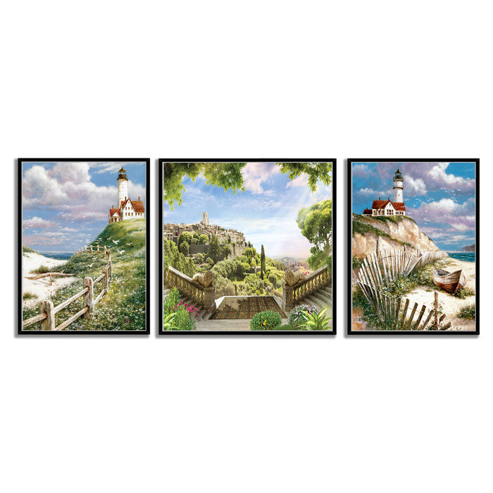 Nature Landscape Canvas set Art Print Painting For Home Décor
