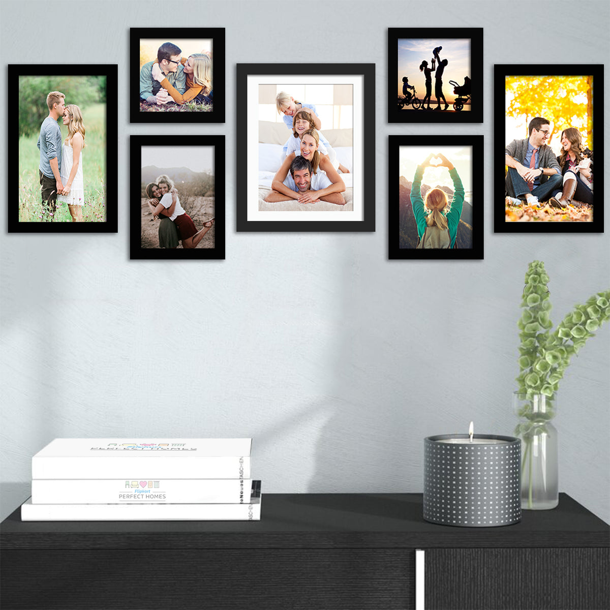 Art Street Perfect Homes Polymer Photo Frame (Black )Photo Frame — ART ...